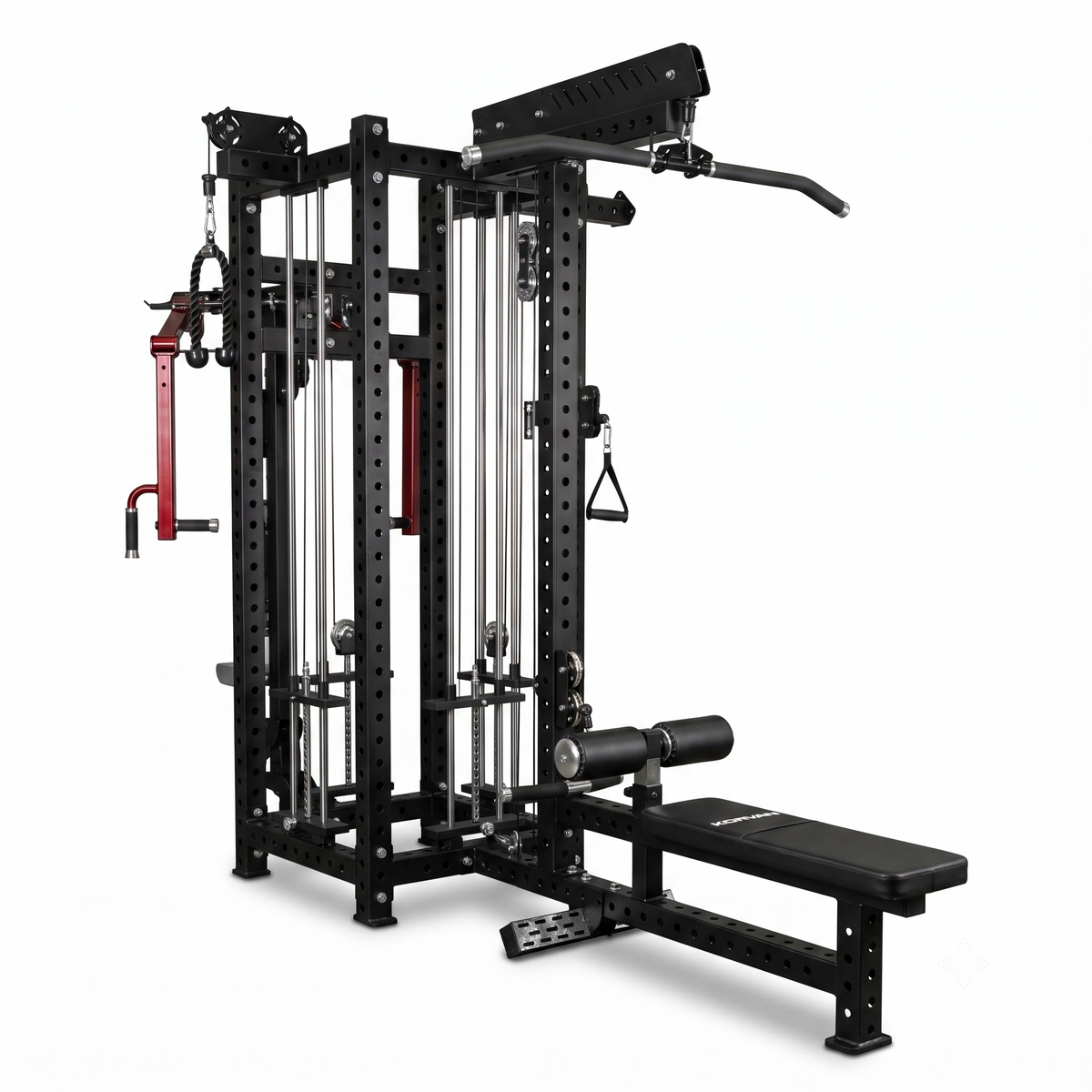 Multigimnasio de 4 Estaciones con Aperturas de Pecho