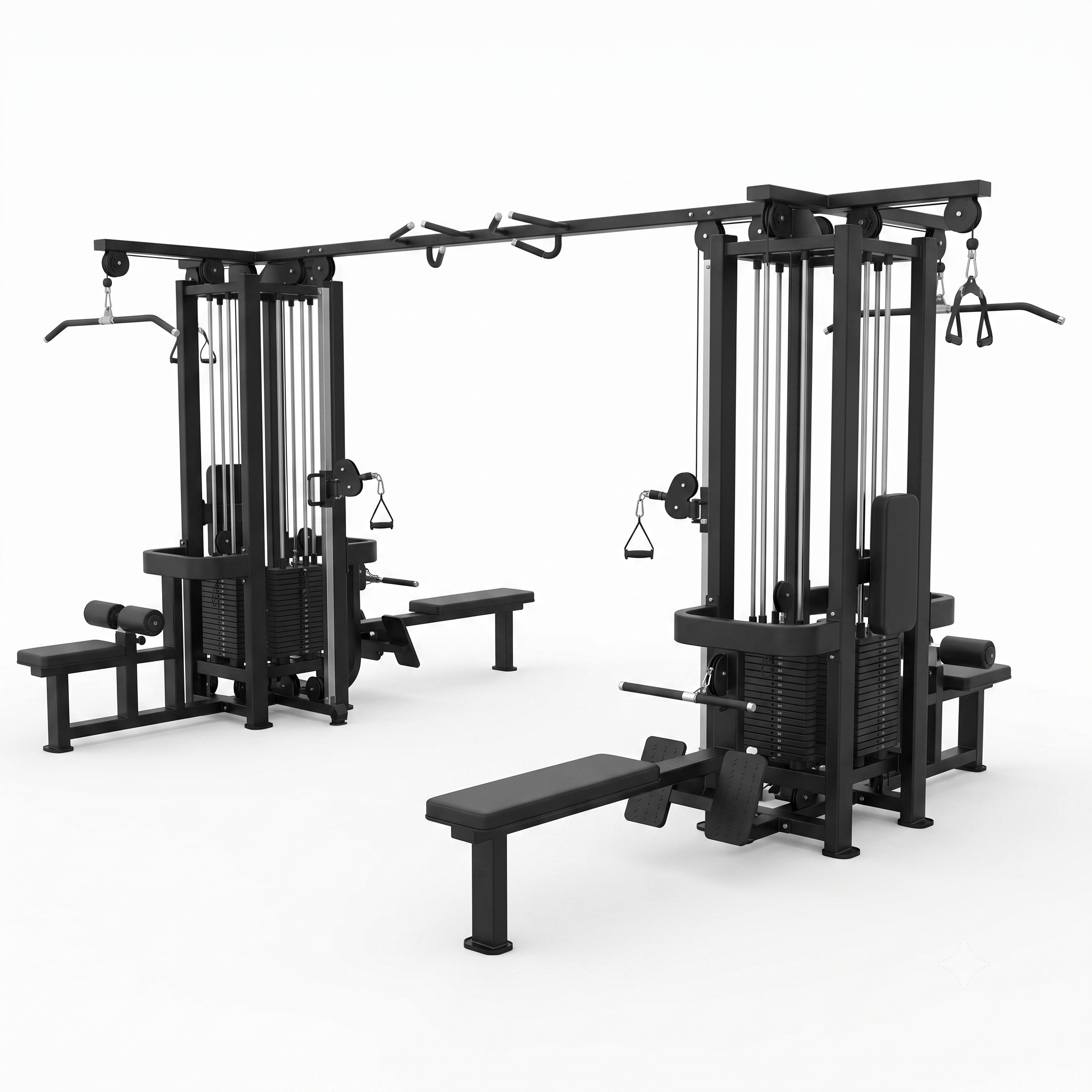 Multigimnasio de 8 Estaciones de Poleas
