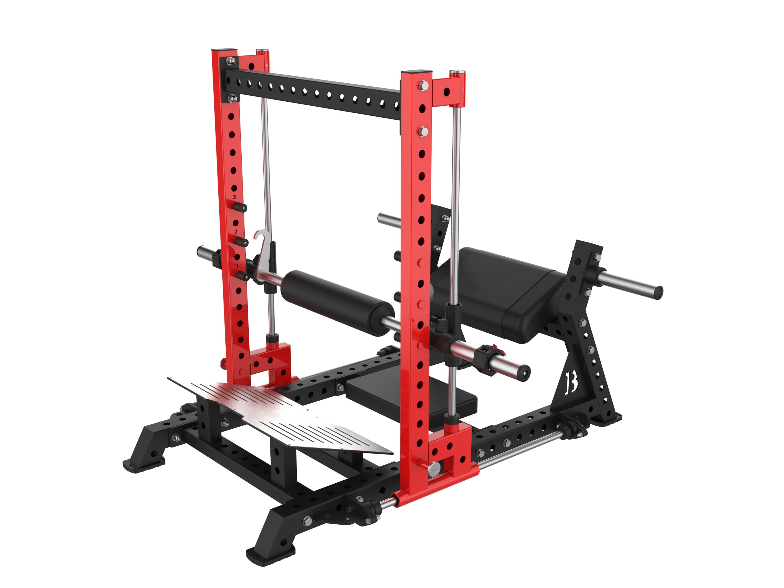 Máquina de Hip Thrust Tridimensional